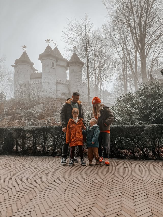 Instagram post by @jackmarchantbmx for Efteling. Caption reads: Efteling has my heart at the moment 🎄 *invite....