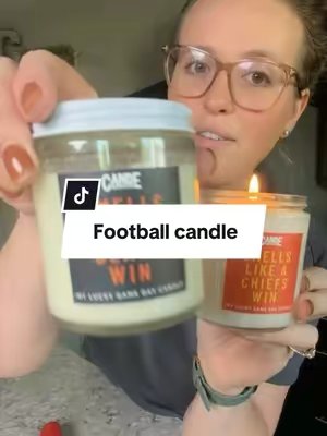 TikTok post by @thedailywith_kaylee for CE Craft Company. Caption reads: @CANDECRAFTCO has all the football teams in these....