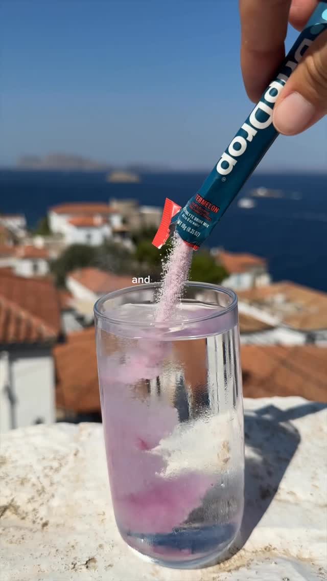 Instagram post by @lydialoo12 for DripDrop. Caption reads: @drinkdripdrop keeping me hydrated and ready for....