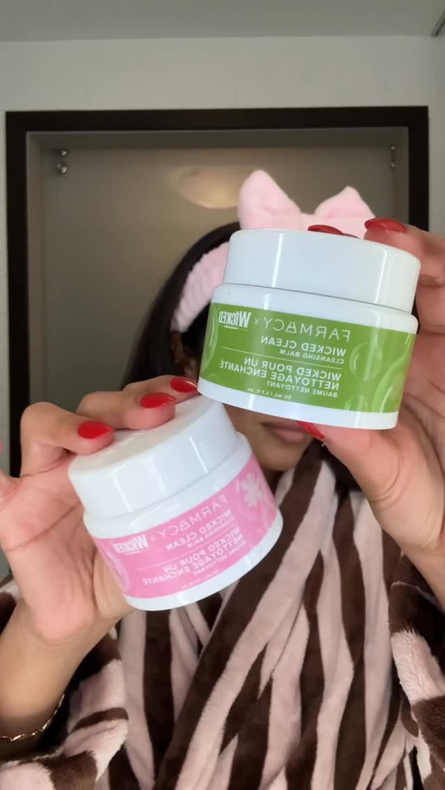 Instagram post by @purnaahaldaar for FarmacyBeauty. Caption reads: I refuse to go bed if I’m not Wicked Clean ;)....