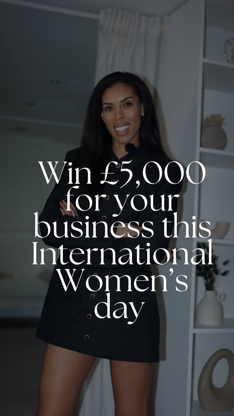 Instagram post by @thelondonaccountant_ for Tide. Caption reads: For International Women’s day, Tide is offering....