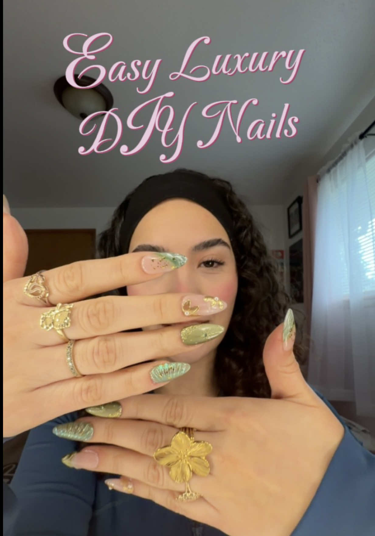 TikTok post by @valbaby555 for Ersa Nails. Caption reads: My ultimate favorite DIY hack #ersanails #fyp....