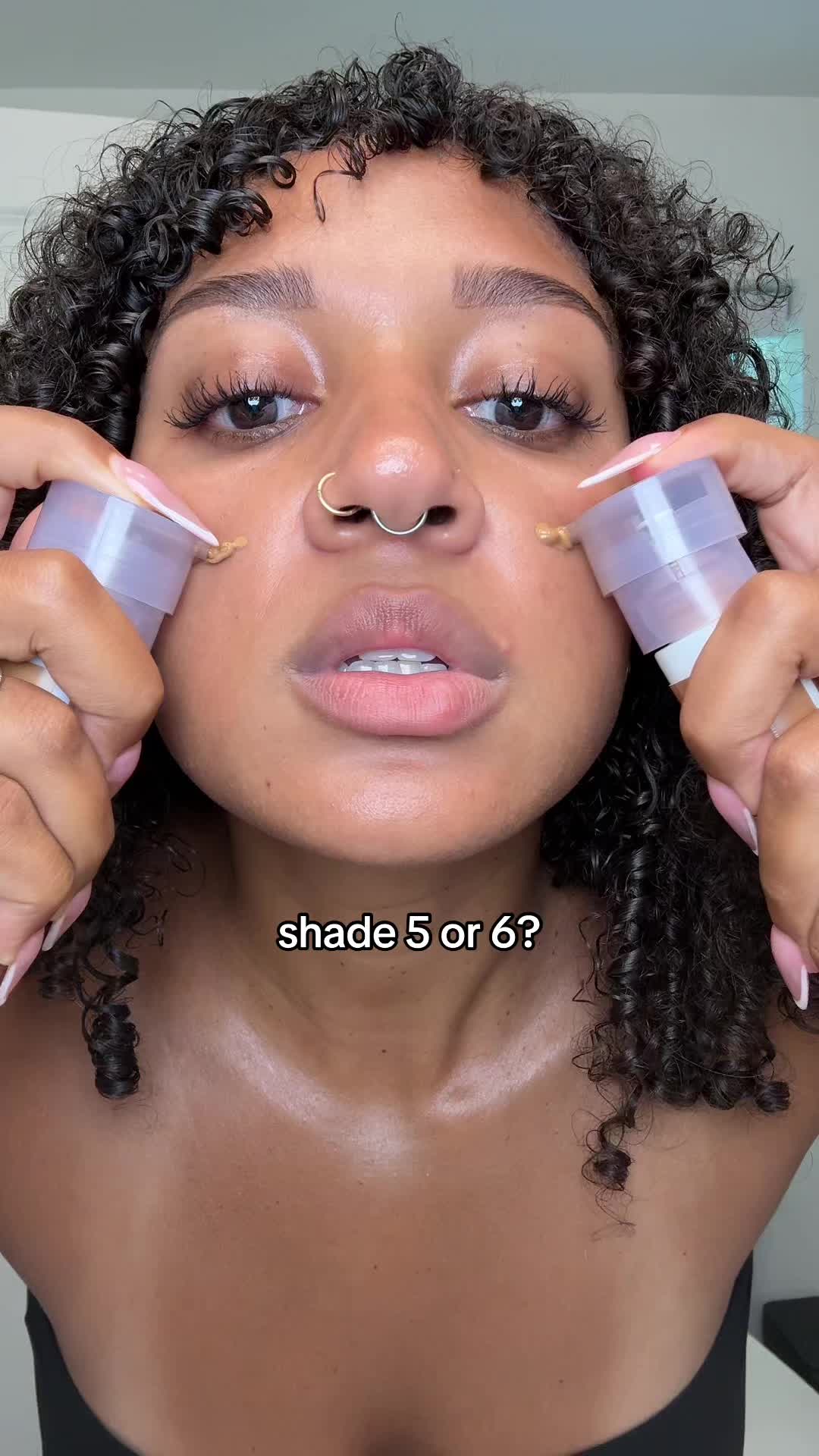 TikTok post by @leigha_chrstine for Fenty Beauty. Caption reads: [...] Lifestyle & Fragrance 🤍 @Fenty Beauty....