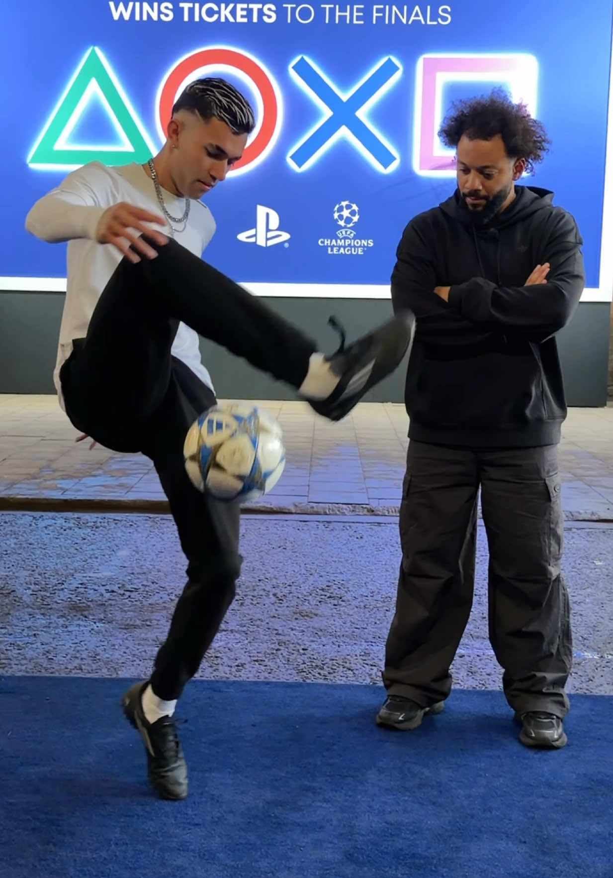 TikTok post by @xntonio9 for PlayStation. Caption reads: [...] last one… Had an amazing time at the....