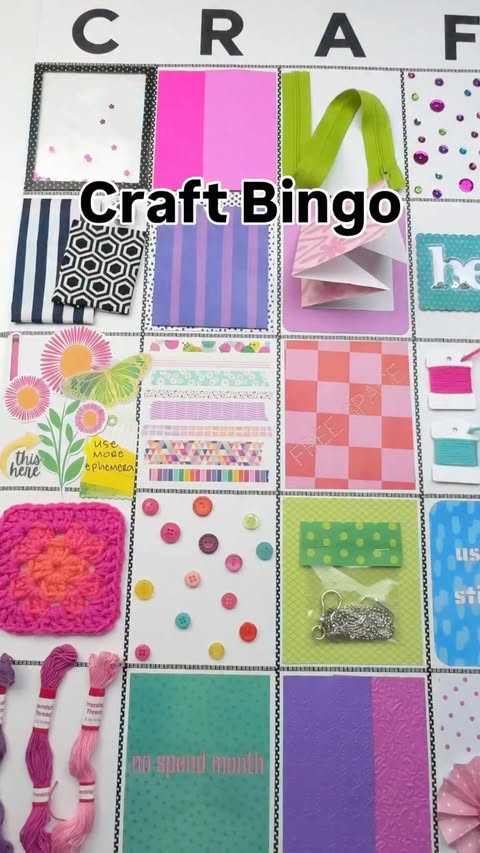 Instagram post by @thediyday for SUREBONDER. Caption reads: What are your craft goals for 2026? I made a craft....