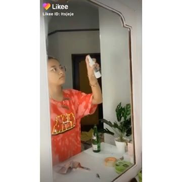 Instagram post by @jennifercoppenreal20 for Likee. Caption reads: Misi order go clean ? @likee_official_indonesia....