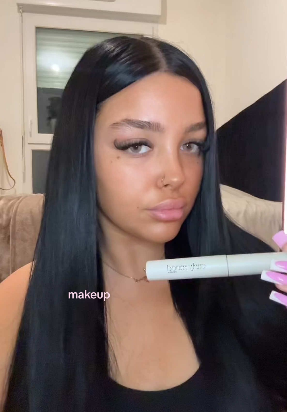 TikTok post by @irisyezra for Bourjois. Caption reads: [...]  - crayon à sourcil boutique indé - anti....