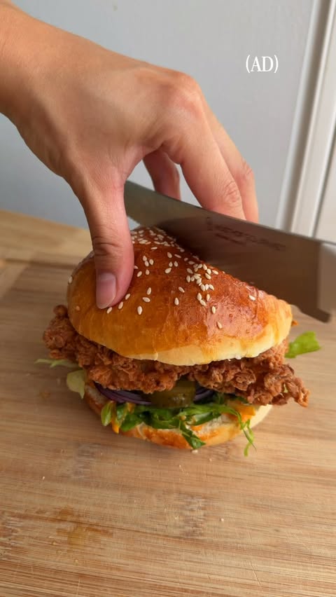 Instagram post by @maggiessmenu for Lee Kum Kee. Caption reads: [...] “burger” for the recipe! You can find Lee....