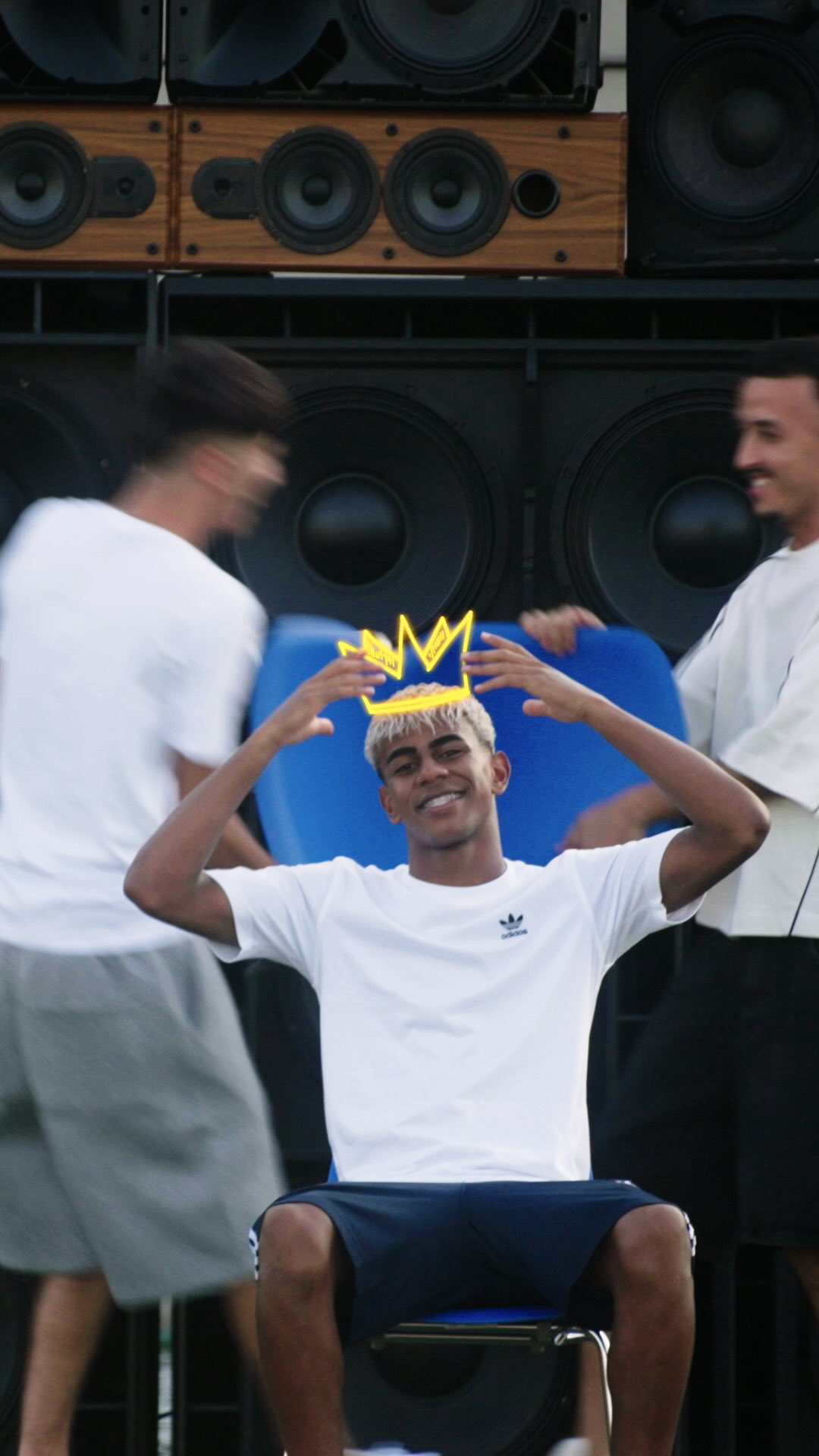 Instagram post by @lamineyamal for FIFA. Caption reads: Don’t be the last one standing. Enter the Visa....