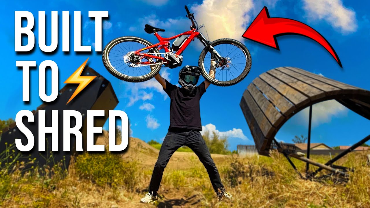 YouTube post by @motomatt224 for Electro & Company. Caption reads: The Perfect E-Bike Didn’t Exist… So I Built It ⚡.