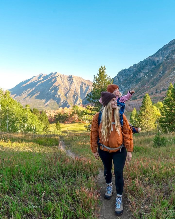 Instagram post by @haileyoutside for Danner. Caption reads: [...] for hiking boots. I’ve been wearing....