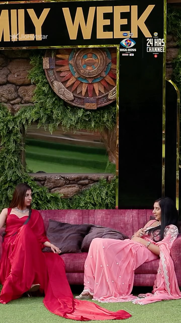 Instagram post by @endemolshineind for JioCinema. Caption reads: Farrhana ke soft side par chal rahi hai charcha,....