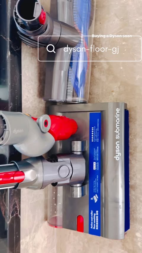 Instagram post by @officialgarimajain for Dyson Deutschland. Caption reads: Obsessed with my new favorite cleaning buddy! The....