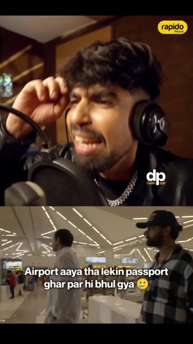 Instagram post by @dekhpagli for Rapido. Caption reads: Ghajini is my inspiration 👀

Save in 4 letters....