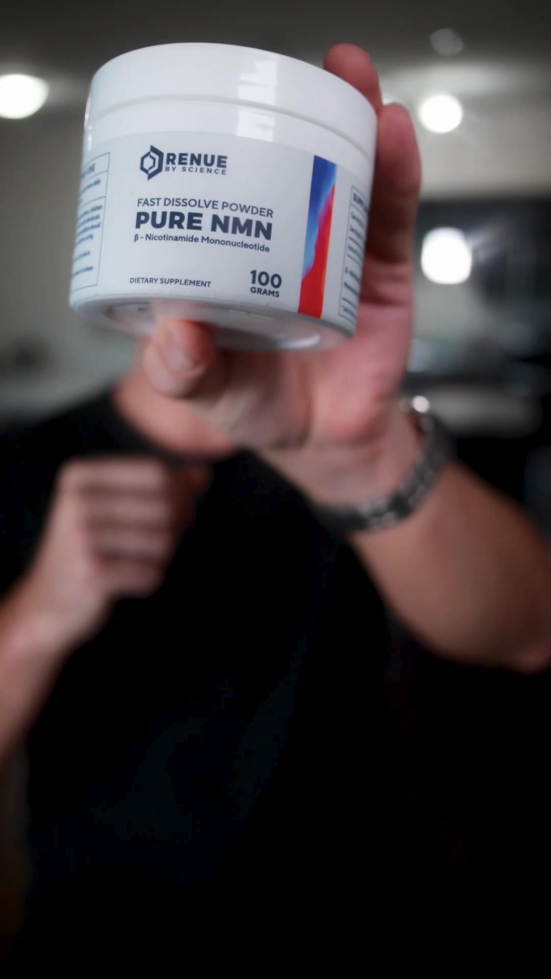 TikTok post by @paulschriner for Renue By Science. Caption reads: [...] after one week of treatment.....