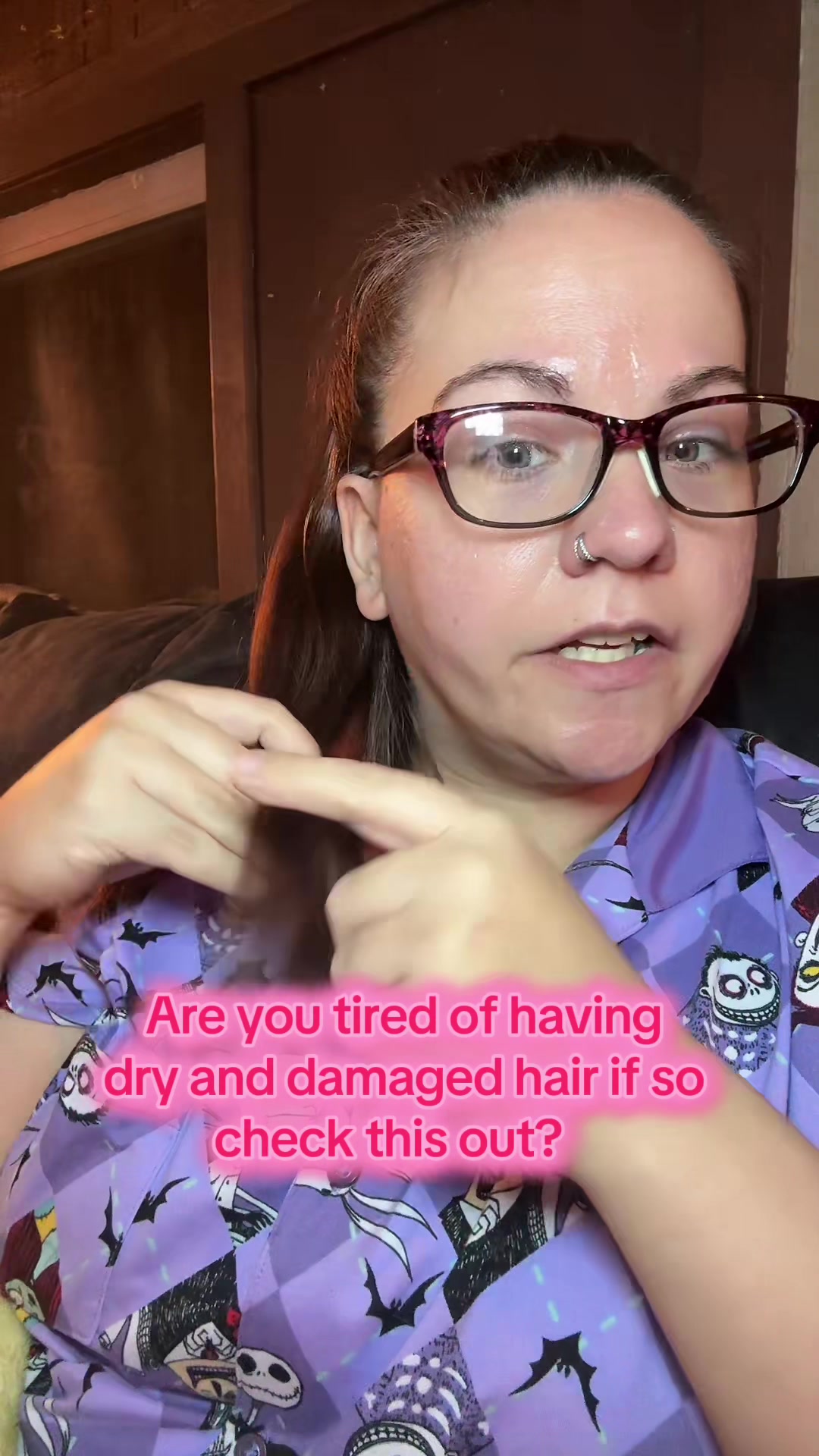TikTok post by @sparklefairy092 for Karseell Collagen. Caption reads: Karseell collagen hair mask treatment for dry and....