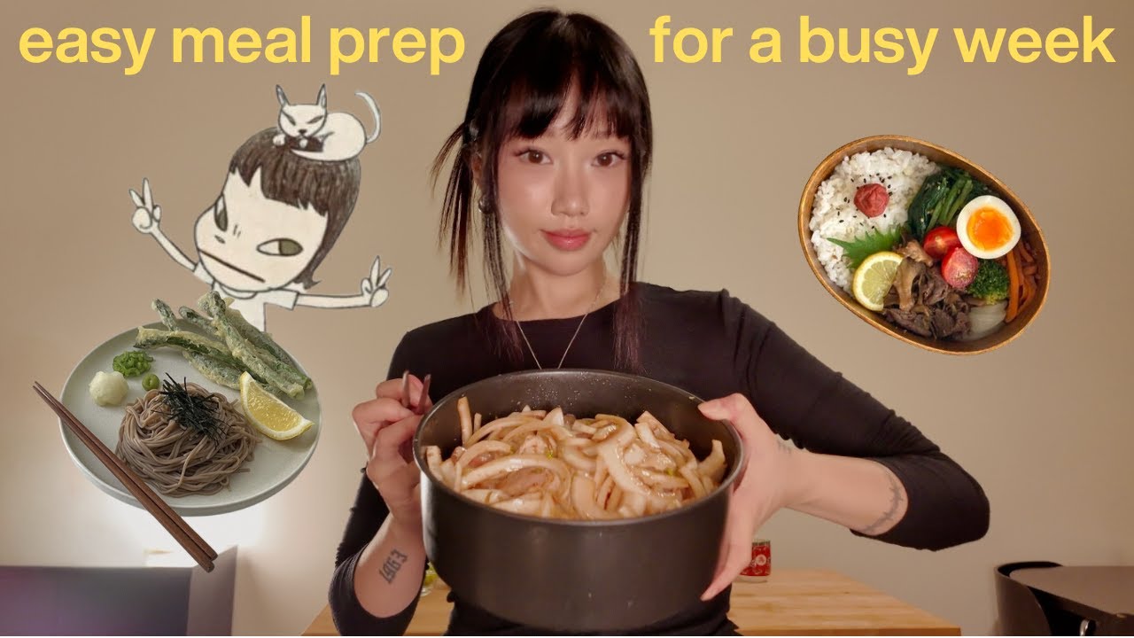 YouTube post by @TammyMai for Classpass. Caption reads: ASIAN MEAL PREP IDEAS | healthy, high protein,....