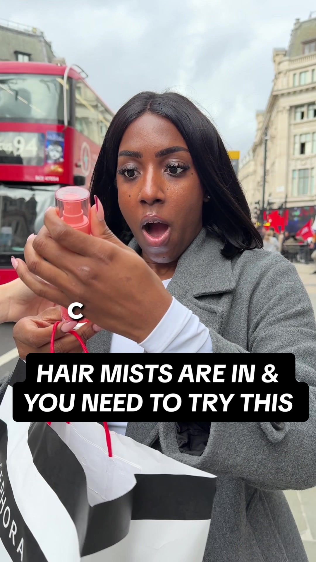 TikTok post by @the__gloss for Maria Nila. Caption reads: For anyone who loves smelling unreal… this is your....