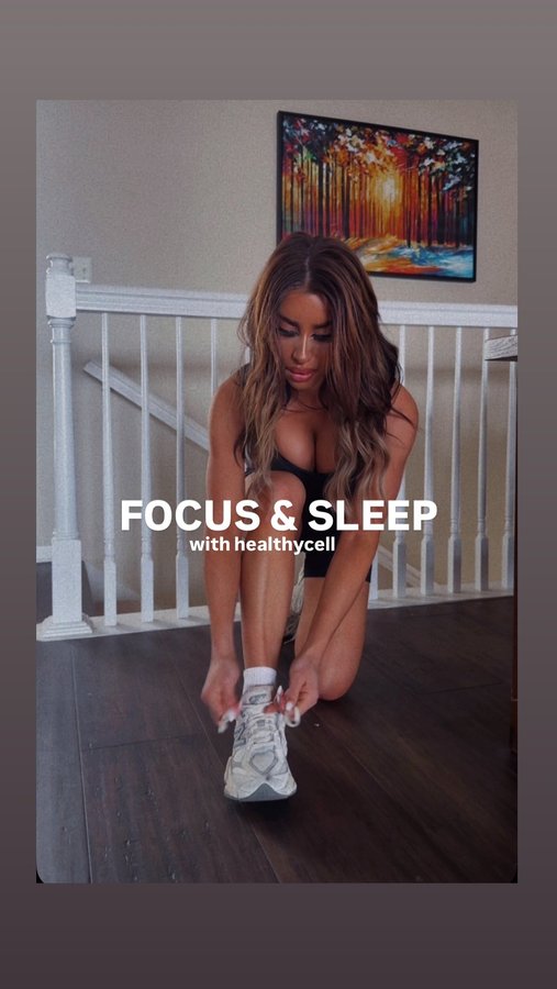 Instagram post by @alicetrell_ for Healthycell. Caption reads: [...] been trying theses gel-packs from....