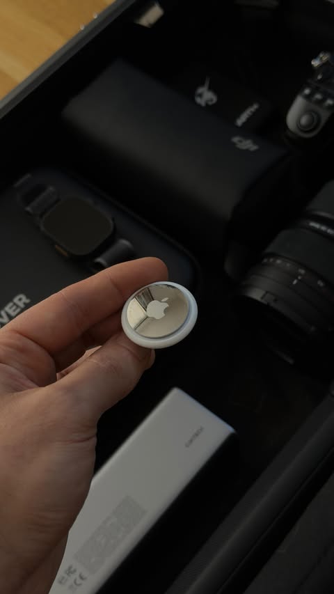 Instagram post by @iamsiar for apple. Caption reads: [...] | Ad On my last Trip i took the latest Apple....