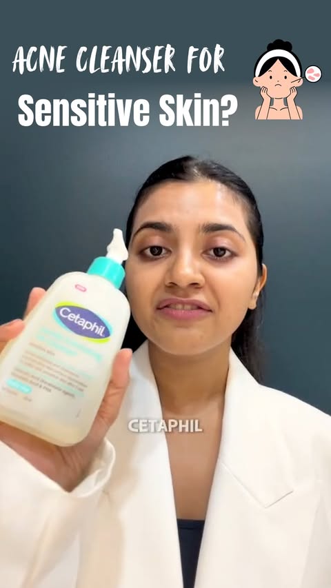 Instagram post by @dr.shachi_jain for Cetaphil. Caption reads: [...] up  your skin barrier 🤷🏻‍♀️.

This....