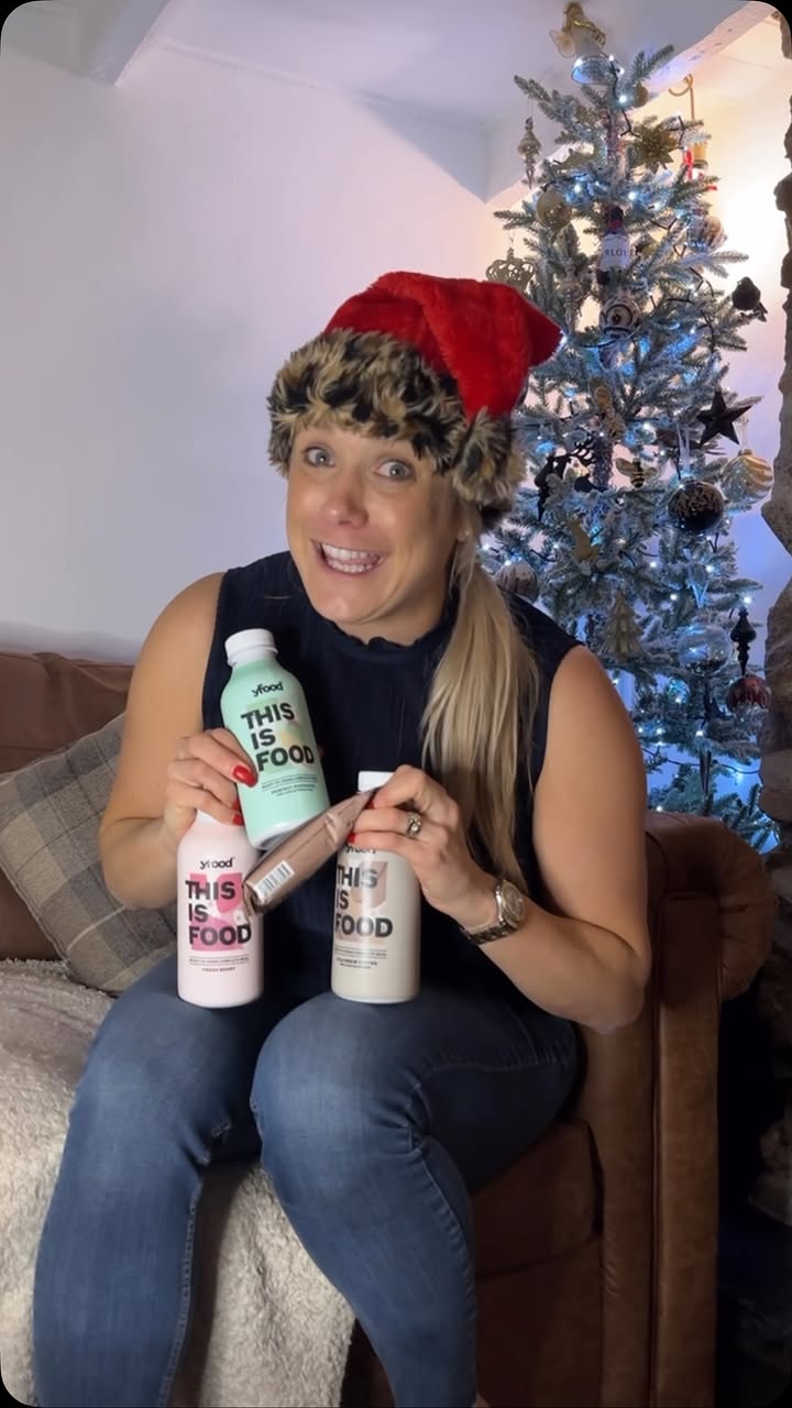 Instagram post by @life_on_the_left_rein for Yfood. Caption reads: 🎄🎁 VLOGMAS GIVEAWAY 🎁🎄

In collaboration with....