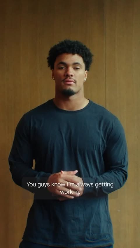 Instagram post by @kenyon_sq for DripDrop. Caption reads: On the field or off, I keep the same energy.....