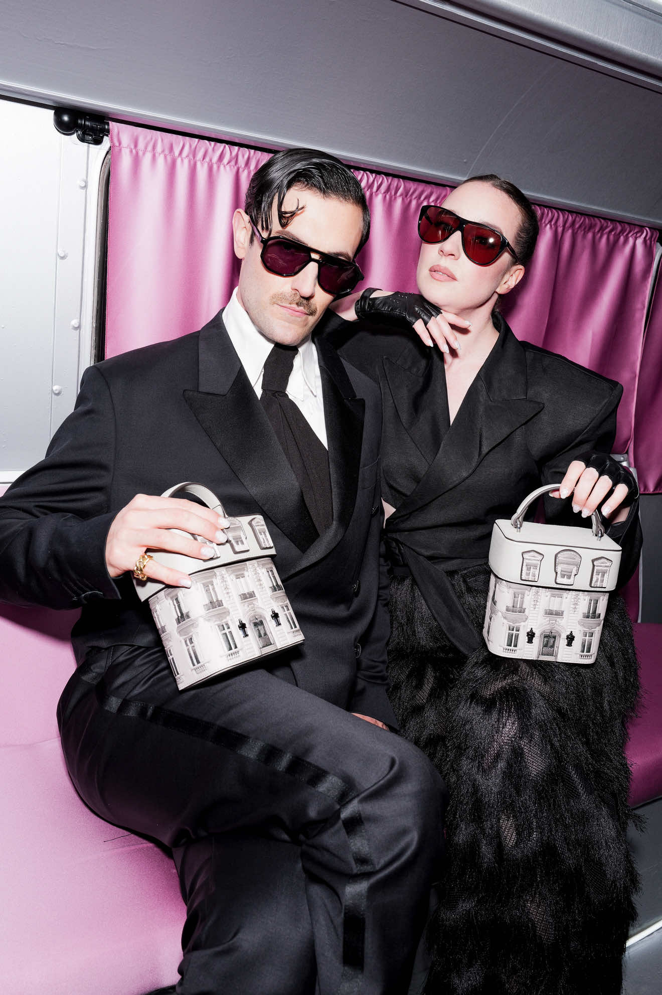 TikTok post by @young_emperors for KARL LAGERFELD. Caption reads: [...] a quality suit, to be honest. @Karl....