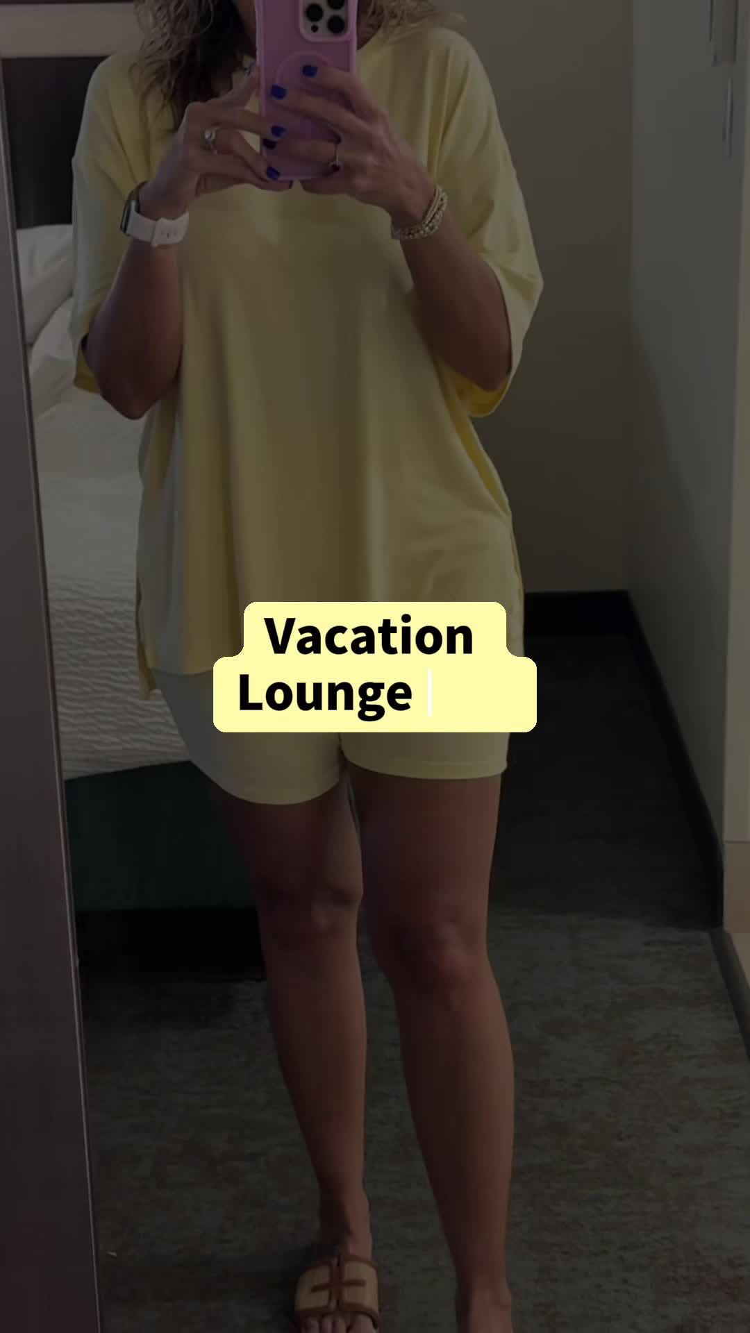 TikTok post by @staticdiva for Automet. Caption reads: @AUTOMET 2 Piece Lounge Set in the color Butter.....