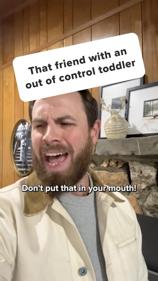 Instagram post by @davie.bails for SLING TV. Caption reads: Your kid may act like a feral raccoon, but at....