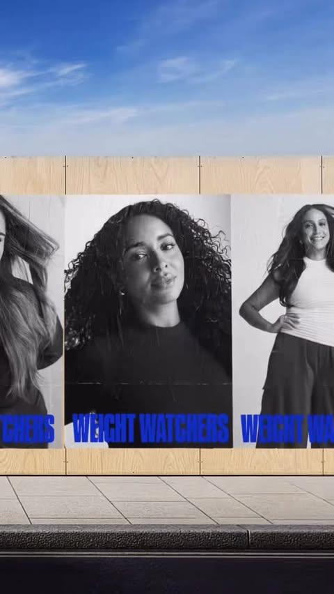 Instagram post by @kimmfeliz for WeightWatchers. Caption reads: [...] sustainable, and life changing with....