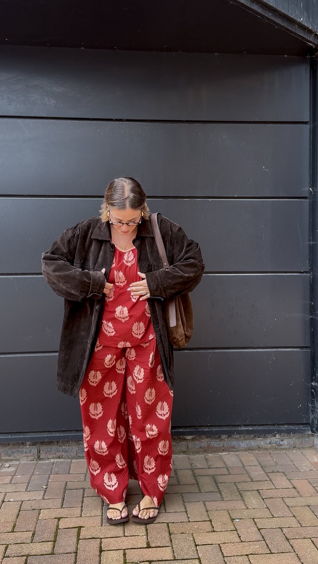 Instagram post by @gracesurguy for Jimmy Fairly. Caption reads: Holding on to my flip flops as long as humanly....