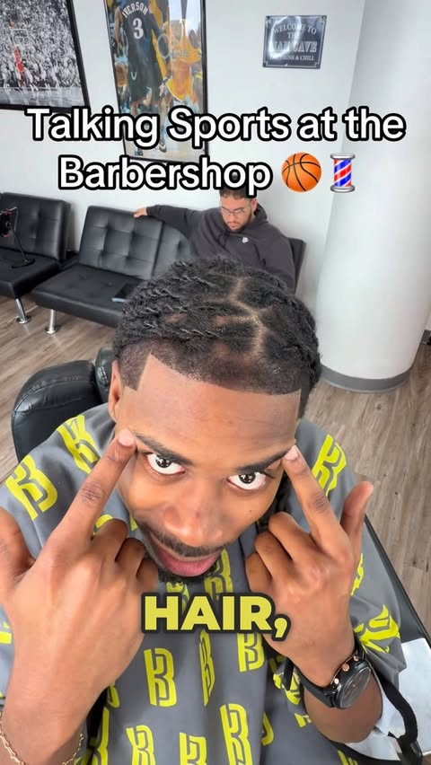 Instagram post by @javuanbanks for PrizePicks. Caption reads: [...] MY HAIRLINE AND USED CODE: “YESSIR” ON....