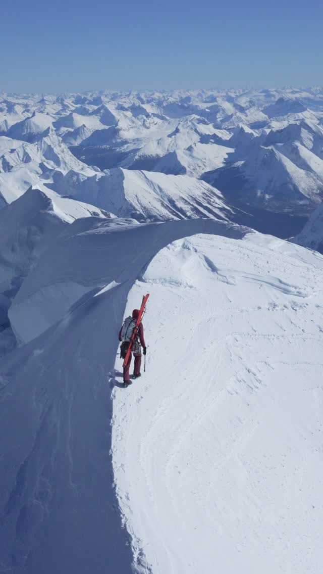 Instagram post by @christinalusti for Smartwool. Caption reads: It takes a crew to reach the summit. Every detail....