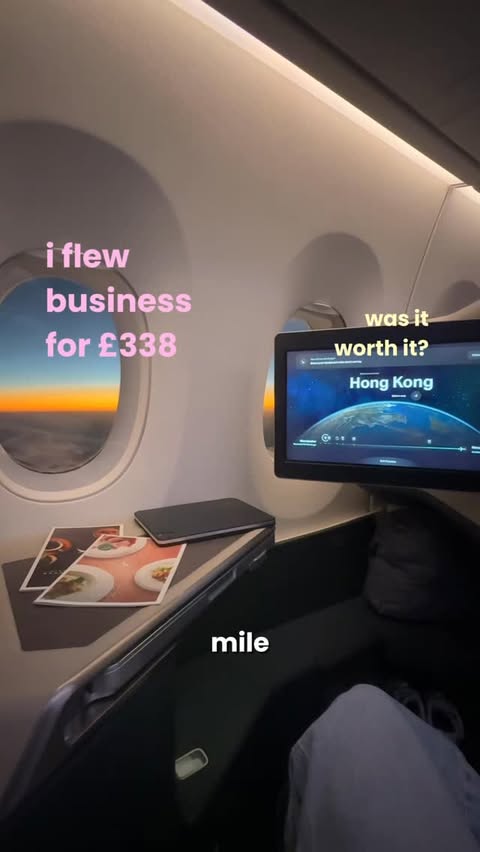 Instagram post by @jasmineshumx for Cathay Pacific. Caption reads: [...] and share it with you all!....