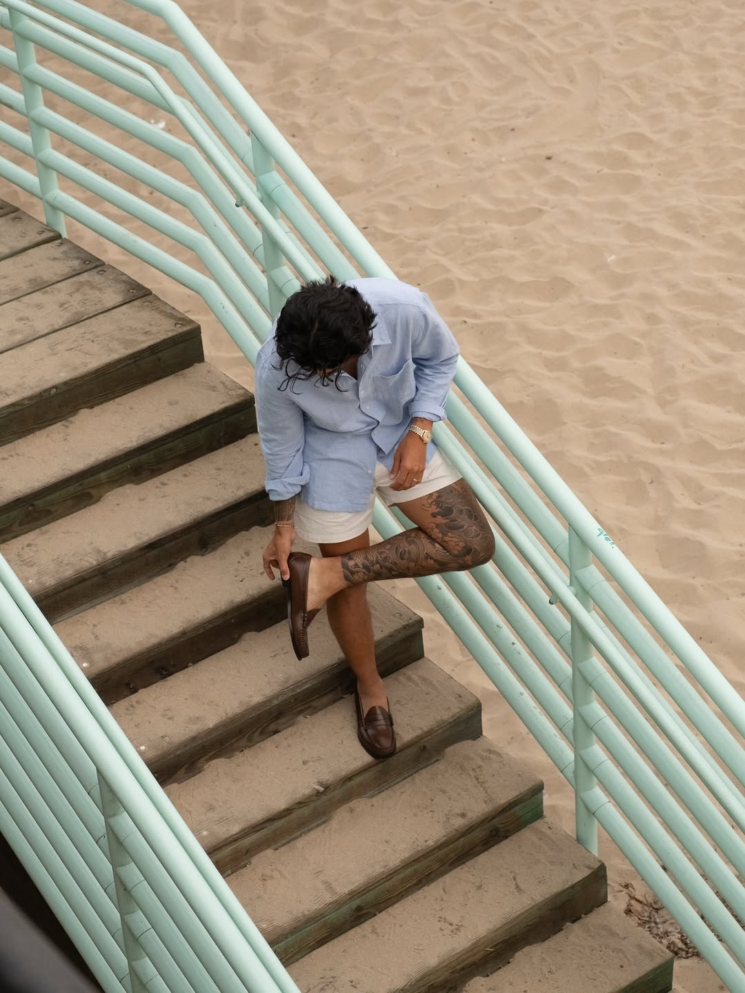 Instagram post by @mr.bthompson for madewell. Caption reads: Styling for summer simplified with @madewell....