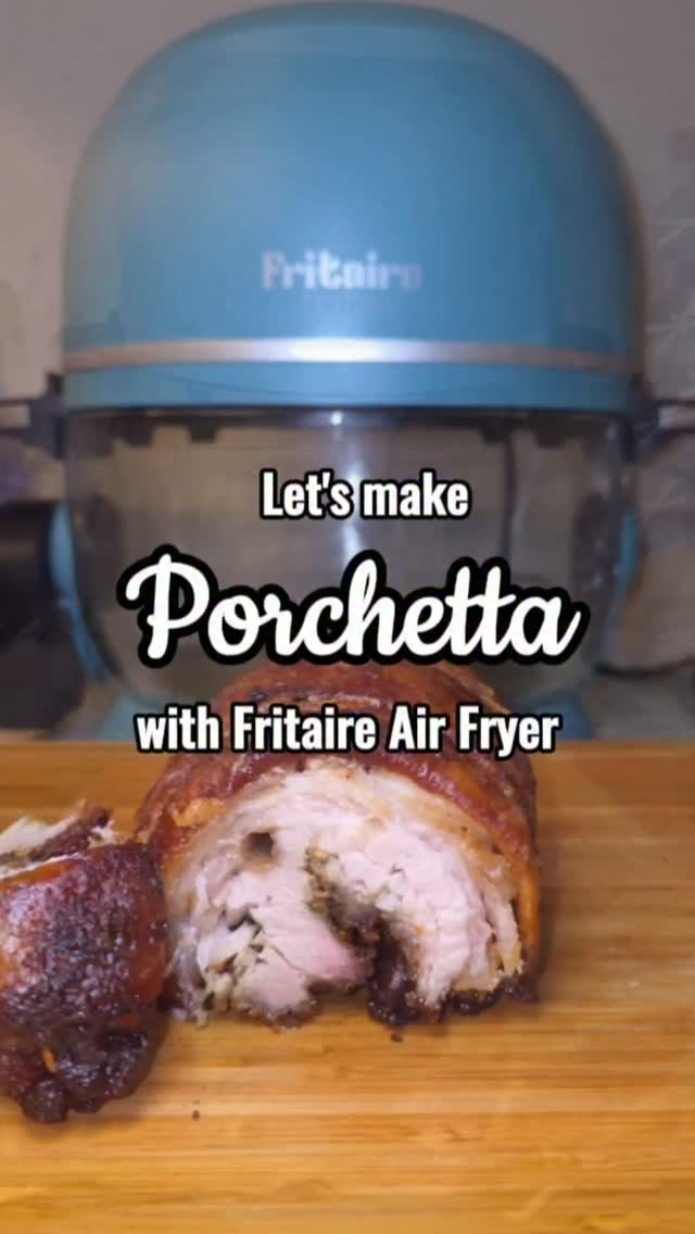 Instagram post by @wanderfuleatz for Fritaire. Caption reads: Dinners just got a lot easier with my Fritaire....