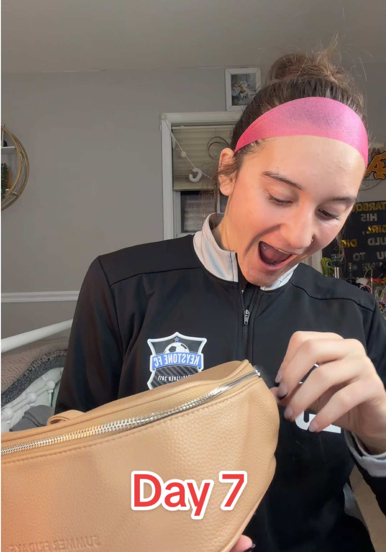 TikTok post by @brae_brae25 for Summer Fridays. Caption reads: Advent day 7 #countdown #advent #calendar....