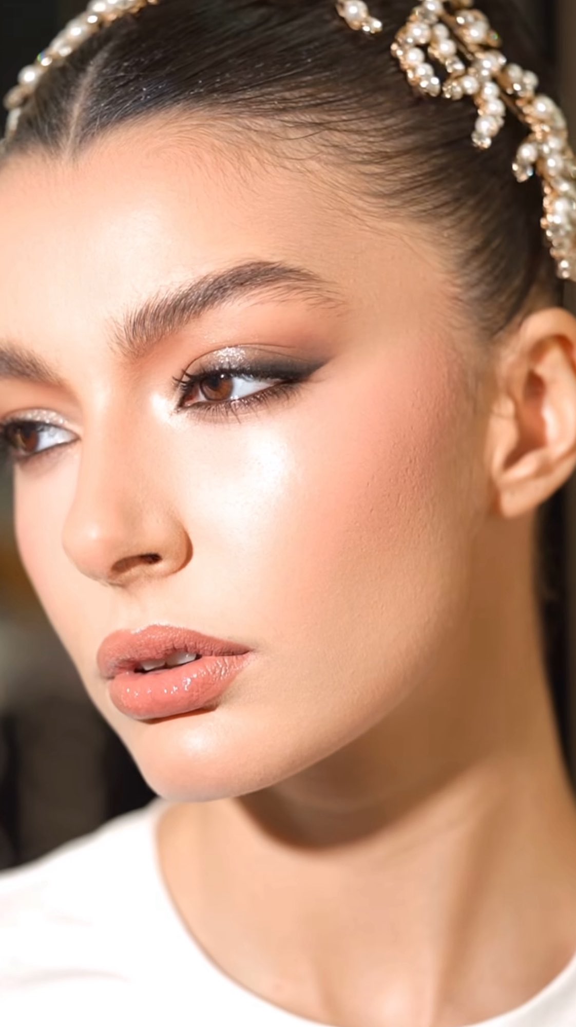 Instagram post by @fadykataya for SENSAI Cosmetics. Caption reads: Summer brides glow on ✨ with Fady Kataya’s magic....