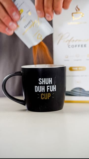 Instagram post by @jansenandrecooks for Beforeyouspeak Coffee. Caption reads: Welcome to a day as an athlete and a recipe....