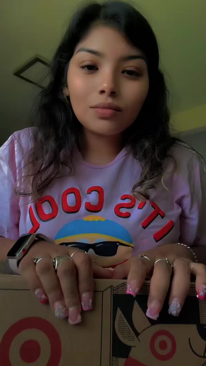 TikTok post by @itzzzmagzzz for Owala. Caption reads: [...] even thinking about it 💧 @Owala really did....
