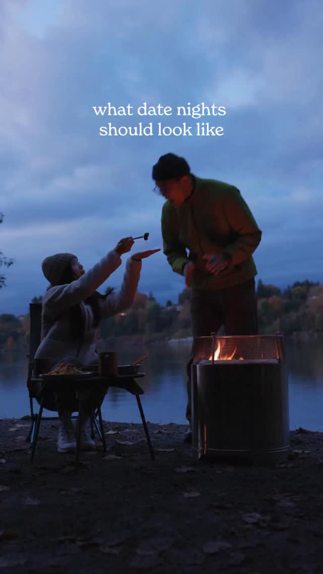 Instagram post by @campwithcol for Napoleon Grills. Caption reads: #ad Send this to your partner who needs to plan....