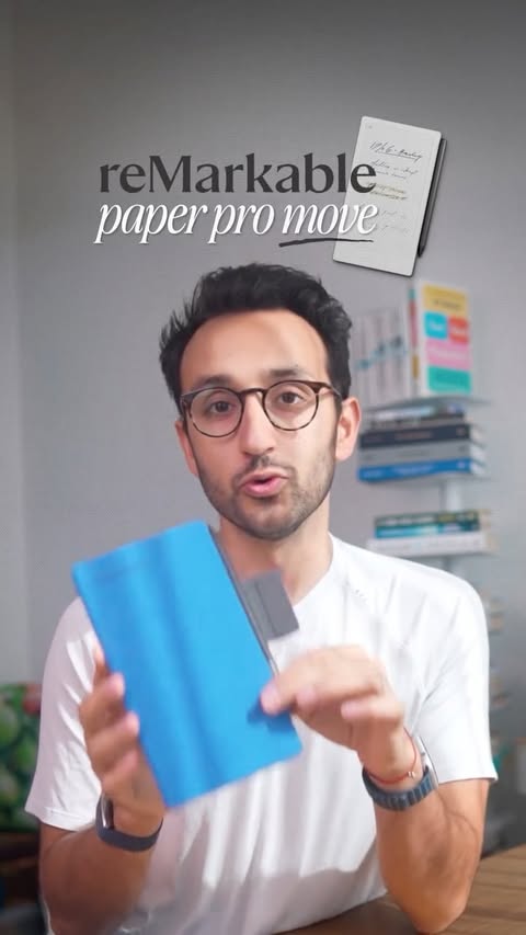 Instagram post by @aliabdaal for reMarkable. Caption reads: [...] tools might be for you. 

The reMarkable....