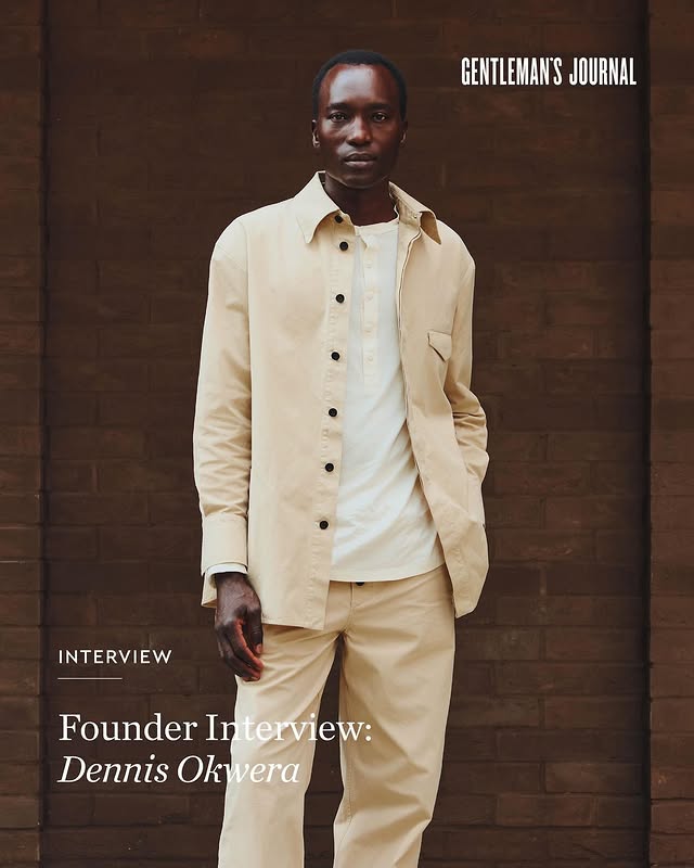 Instagram post by @dennisokwera for Allbirds. Caption reads: A sit down with my friends at The Gentlemen....