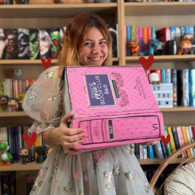 Instagram post by @onlyforthebooks for Once Upon A Book Club. Caption reads: [...] like this deserves a moment 🤩 My....