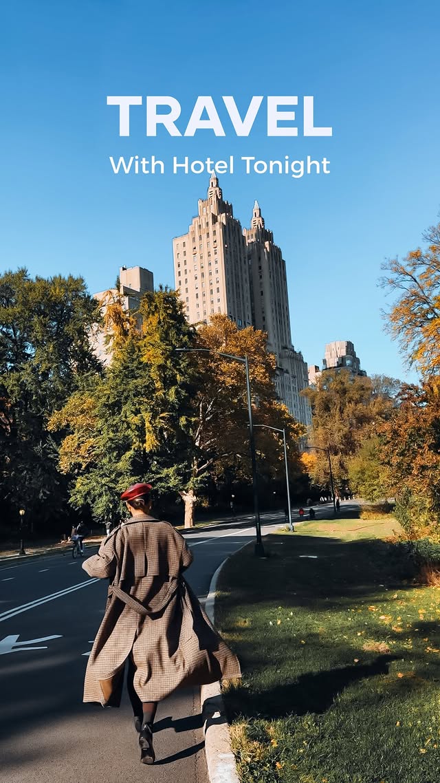 Instagram post by @ohn_mintyfresh for HotelTonight. Caption reads: [...] and honestly? Iconic. A few taps on....