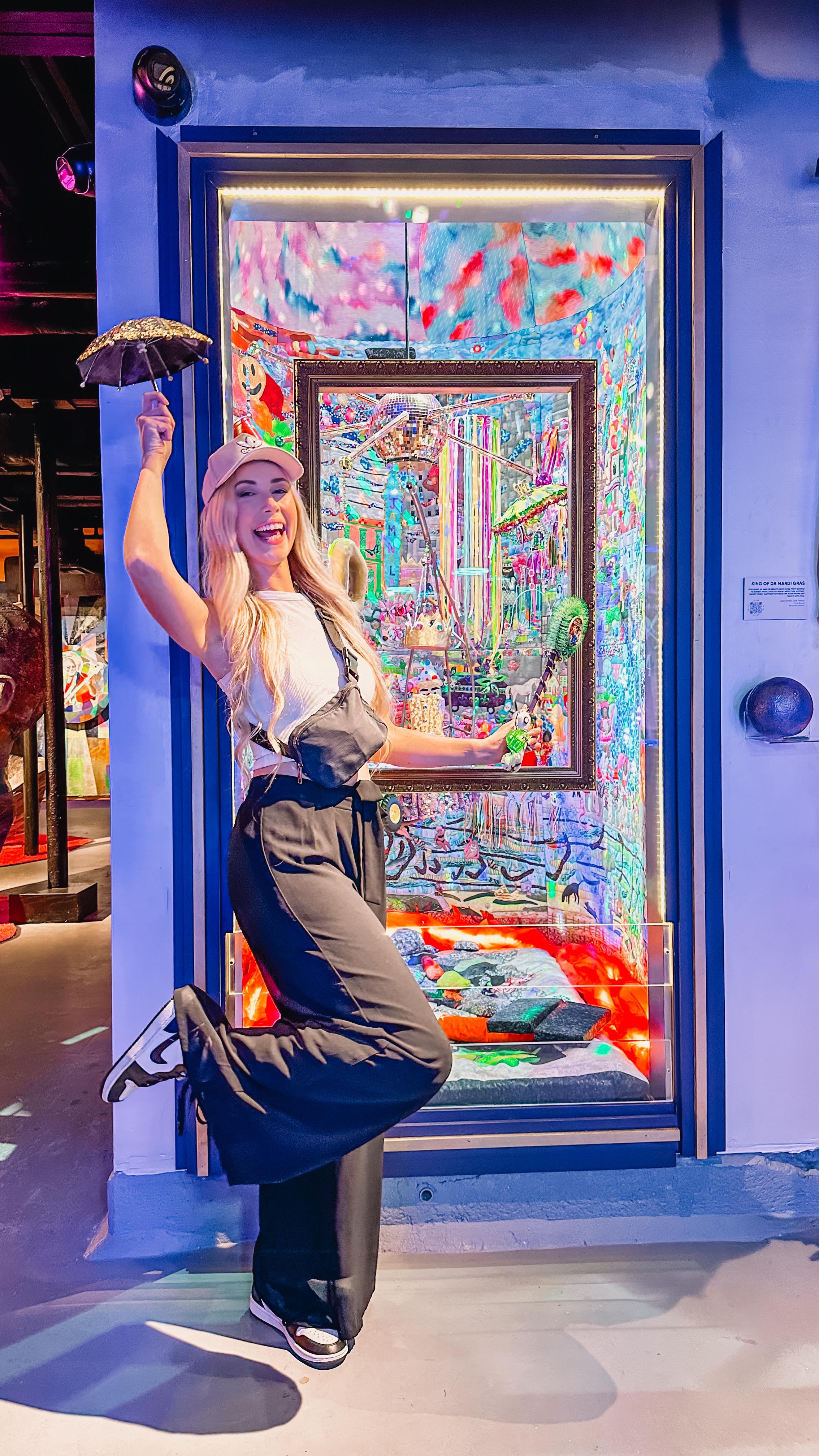 Instagram post by @noellefoley for Visit New Orleans. Caption reads: Hidden gems of New Orleans, that you may have....