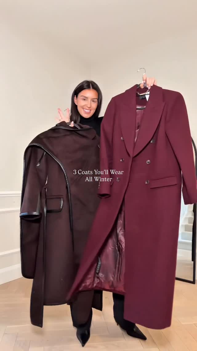 Instagram post by @terriemcevoy for Karen Millen. Caption reads: #Ad Millennials, remember when we thought a coat....