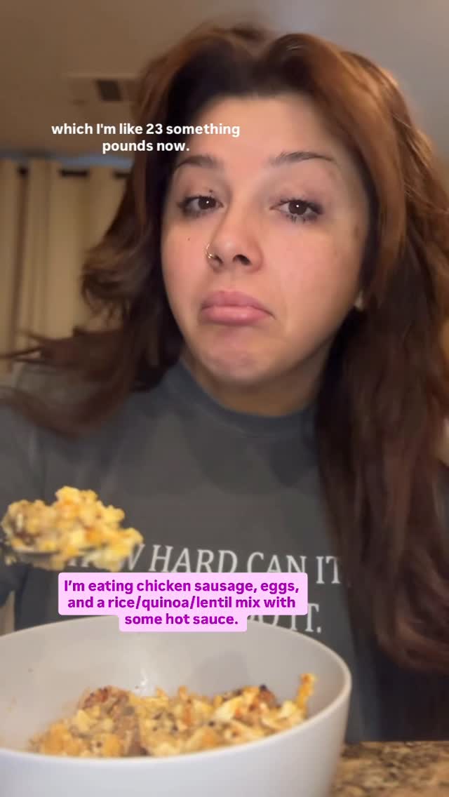 Instagram post by @nottheworstmom for MyFitnessPal. Caption reads: Here’s how I’m down over 23lbs since the middle of....