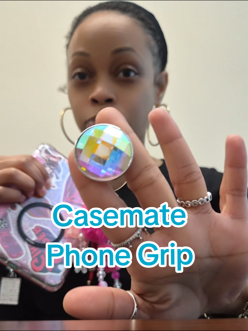 TikTok post by @symphonystreasures for Case-Mate. Caption reads: [...] of my favorite #Kindle accessories! ....